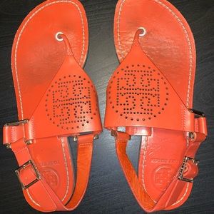 Tory Burch Leather Sandals